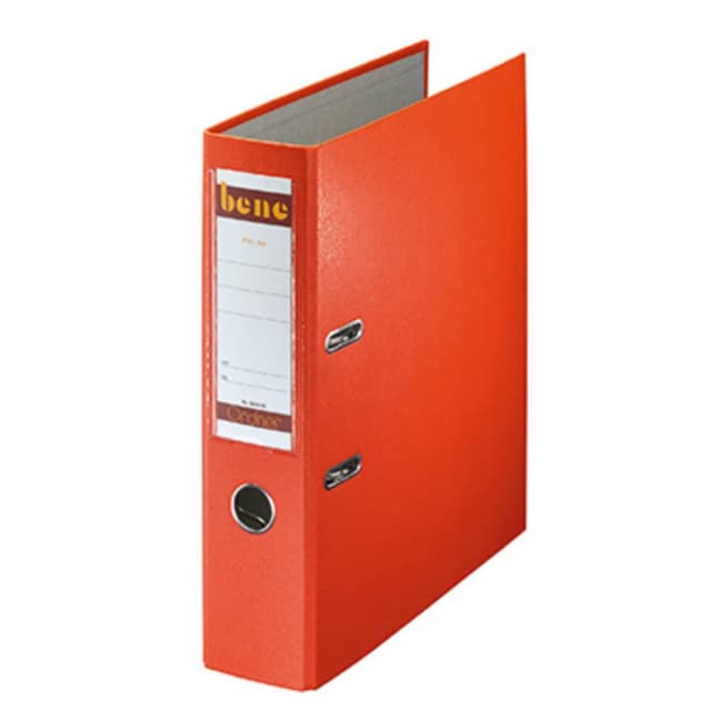 Bene Pärm DIN A4 Bredd baksida: 80 mm Orange 2 byglar