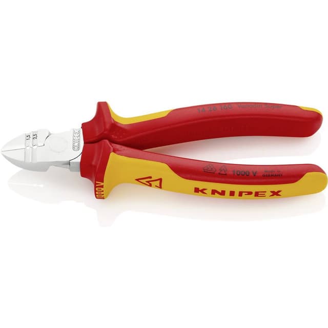 VDE Avisolerings-avbitare med facett 160 mm Knipex