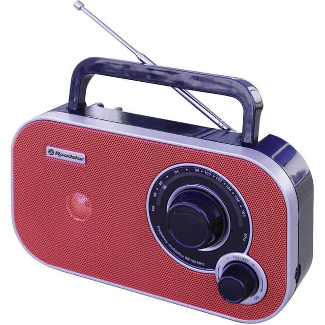 Roadstar TRA-2235RD red Köksradio FM Röd