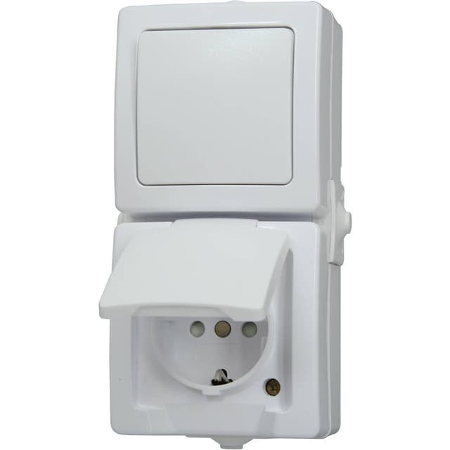 Kopp Strömställare/uttag kombi 138502009