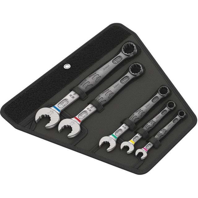 Wera 05020230001 6003 Joker 5 Set 1 Gaffelnøgle-sæt 5 dele 8 - 19 mm