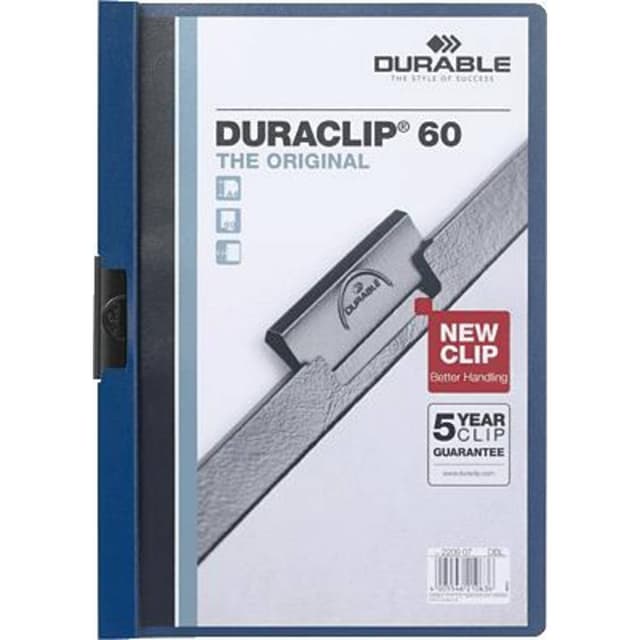 Durable Klemmemappe DURACLIP 60 - 2209 220907 A4 | Elgiganten