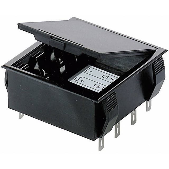 Bopla 46600000 Batteriholder 4 R6 (AA), 9 V blok