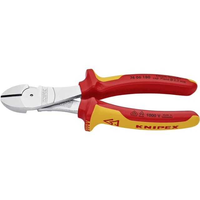 VDE Kraftavbitare med facett 180 mm Knipex Knipex-Werk
