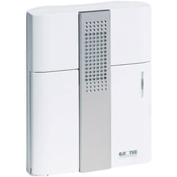 Grothe 43150 Dørklokke 8 - 12 V 83 dBA Hvid, Sølv