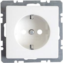 Berker Insats Vägguttag Q.3, Q.1 Polarvit 4123 60 89