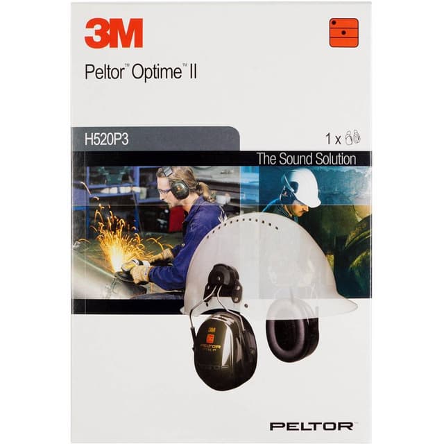 Hörselkåpor 30 dB 3M Peltor Optime II H520P3E 1 st