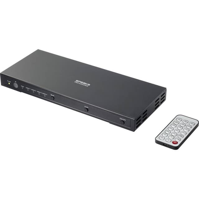 SpeaKa Professional 1+4 Port HDMI-Switch Ultra