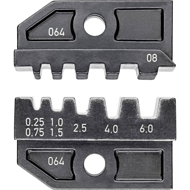 Crimpinsats Ändhylsor 0.25 till 6 mm² Knipex 97 49 08