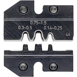 Knipex 97 49 44 Krympeindsats Rullede kontakter 0.14 til 1.5 mm² Passer til mærke Knipex 97 43 200, 97 43 E