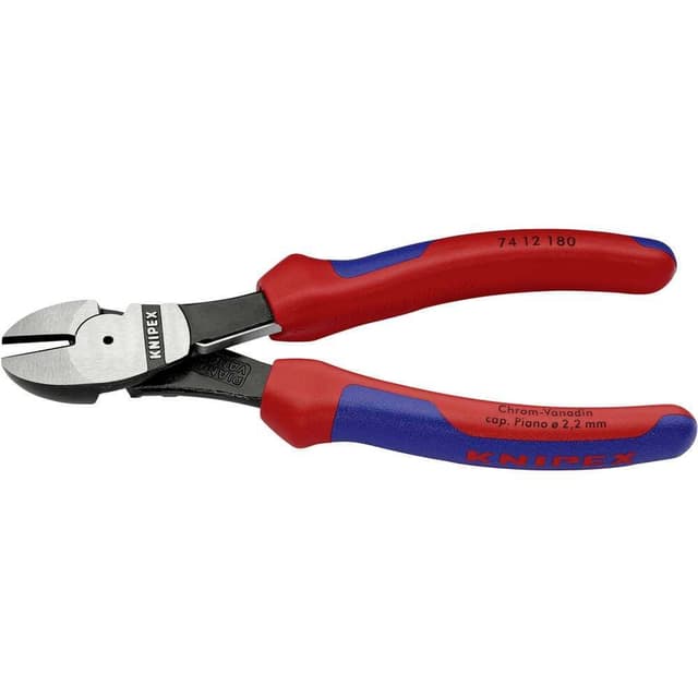 Verkstad Kraftavbitare med facett 180 mm Knipex 74 12