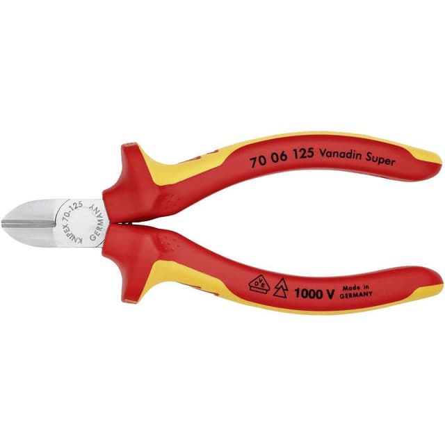 Knipex 70 06 125 VDE Sideskiller med facet 125 mm