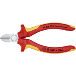 VDE Sidoskärare med facett 125 mm Knipex 70 06 125 70