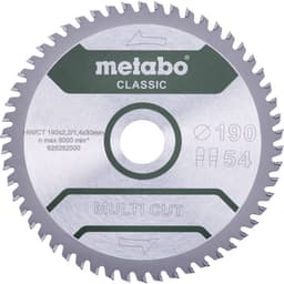 Metabo MULTI CUT CLASSIC 628661000 Cirkelsågblad 165 x