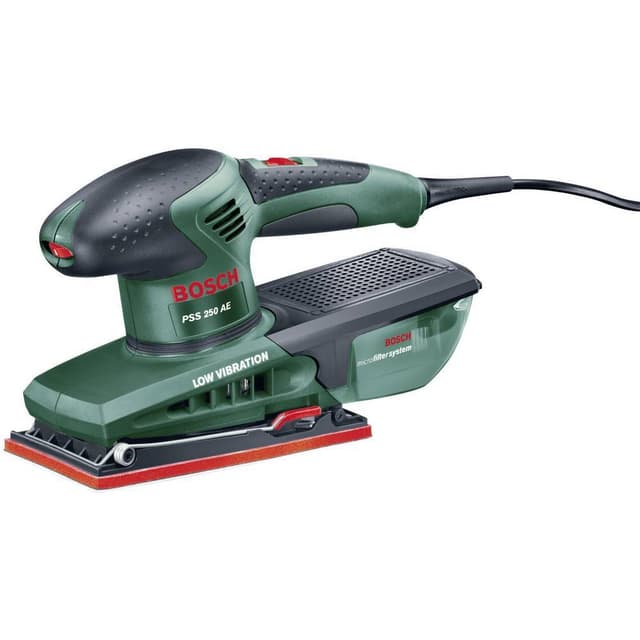 Bosch Home and Garden PSS 250 AE 0603340200 Oscillerende slibemaskiner Kuffert 250 W 93 x 185 mm