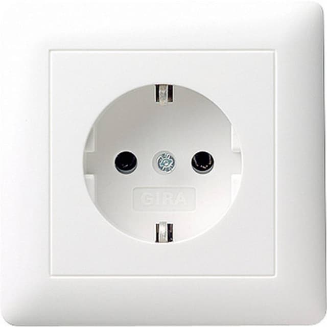 GIRA Insats Vägguttag System 55, Standard 55, E2,