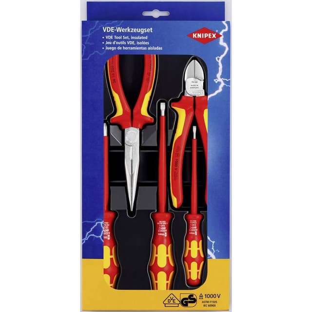 Knipex 00 20 13 Værktøjssæt VDE 5 dele
