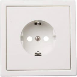 Beskyttelseskontakt Indsats GAO Starline 3517 Hvid