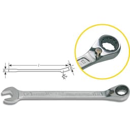 Hazet 606-10 Kombinationsnøgle 10 mm
