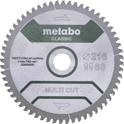 Metabo MULTI CUT CLASSIC 628655000 Cirkelsågblad 216 x
