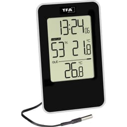 TFA Dostmann Termo-/Hygrometer Svart