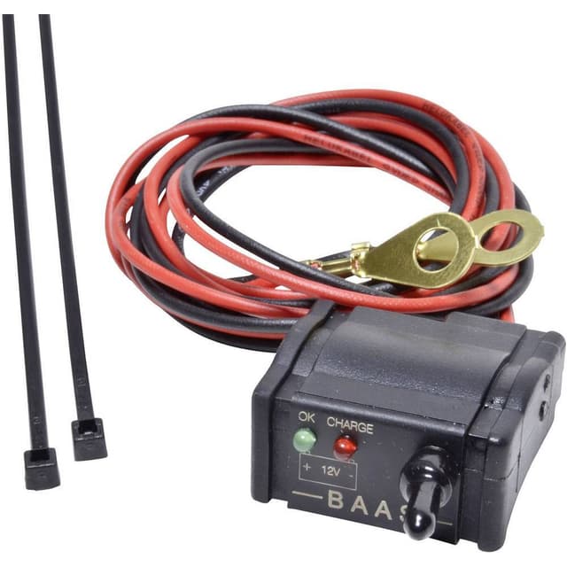 BAAS BA22 Bil-batteritester 12 V til rørmontage 40 mm x