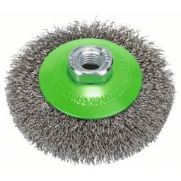 Bosch Accessories Konusbørste, rustfri 100 mm, 0,35 mm, 12500 U/ min, 14 2608622108 1 stk