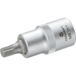 TOOLCRAFT 816087 Multitand (XZN) Topnøgle-bit-indsats 8