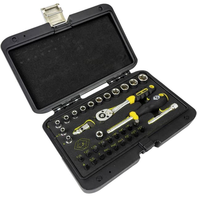 C.K. T4660 Topnøgle-bit-sæt Metrisk 1/4 36 dele T4660