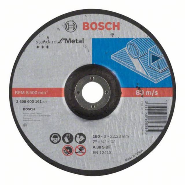 Kapskiva bockad 180 mm 22.23 mm Bosch Accessories