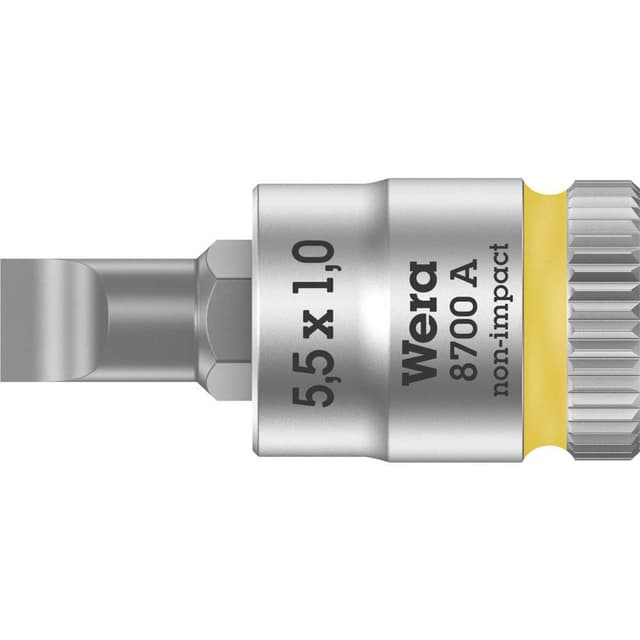 Wera 8700 A FL 05003321001 Spår Hylsnyckel-bitsinsats