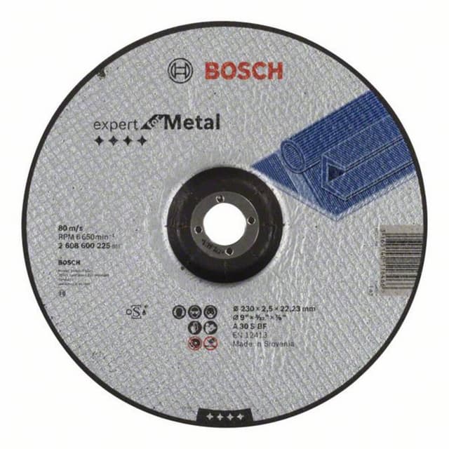 Kapskiva bockad 230 mm 22.23 mm Bosch Accessories