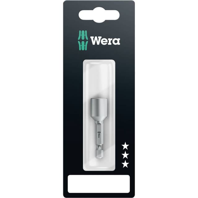 Wera 869/4 M SB 05073506001 Sokkel montering 11 mm Drev (skruetrækker) 1/4 (6,3 mm) Udgang Udvendig sekskant 50 mm 1 s