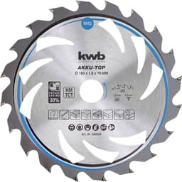 kwb 584554 Hårdmetall cirkelsågklinga 160 x 20 x 1.0 mm