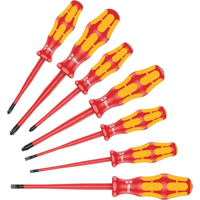 Skruvmejsel set 7 delar Wera 160iss/7