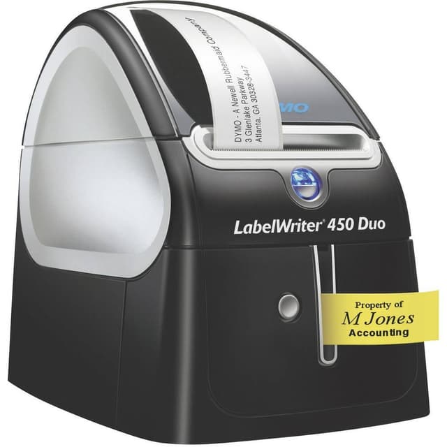 DYMO LabelWriter 450 Duo Etikettskrivare Direkt termisk
