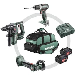 Metabo 691174000 Batteri boremaskine, Batteri borehammer 1 stk