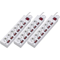 Renkforce 3-pack stikdåse hvid