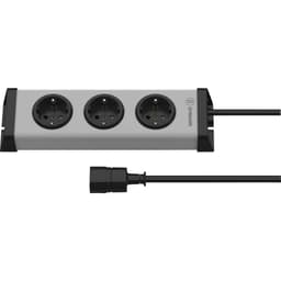 Ehmann 0200c00032308 Grenuttag 3x Grå Skyddskontakt