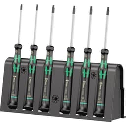 Wera 2067/6 TORX® BO Skruetrækker-sæt Elektronik og finmekanik 6 dele TORX BO