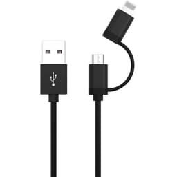 Ansmann 1700-0082 Apple iPad/iPhone/iPod, Cell phone, Bærbar computer Ladekabel 1 stk
