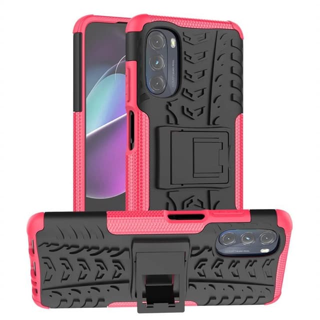 Stöttåligt skal med ställ Motorola Moto G82 5G - Rosa