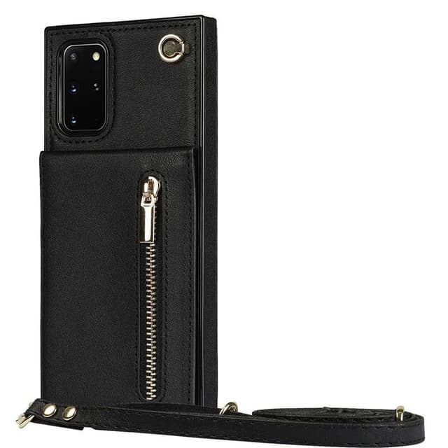Zipper kaulakorukotelo Samsung Galaxy S20 Plus - Musta