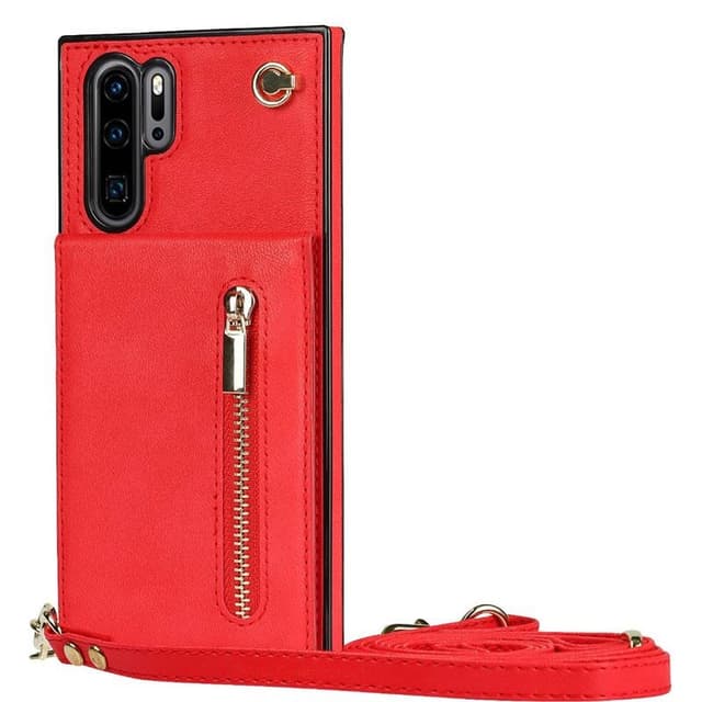 Zipper necklace case Huawei P30 Pro - Röd