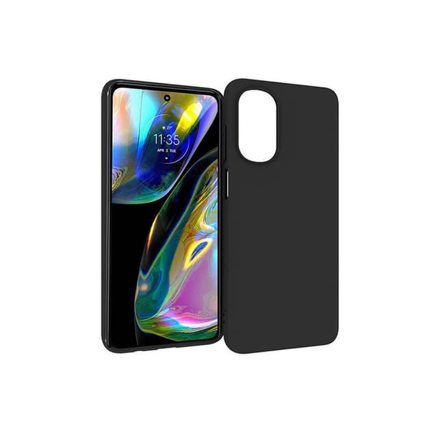 Silikone cover Motorola Moto G82 5G - Sort
