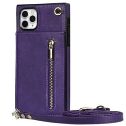 Zipper necklace case Apple iPhone 11 Pro - Lila