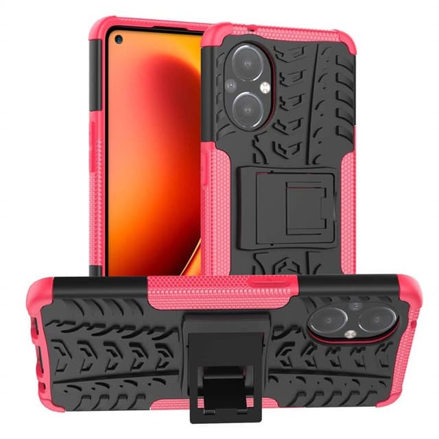 Stöttåligt skal med ställ OnePlus Nord N20 5G - Rosa