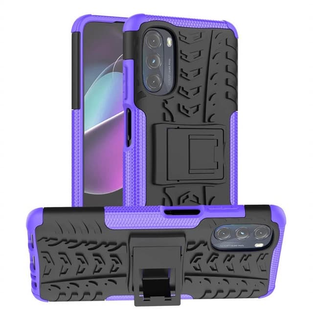 Stöttåligt skal med ställ Motorola Moto G82 5G - Lila
