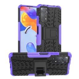 Støtsikker deksel med stativ Xiaomi Redmi Note 11 Pro 5G - Lilla