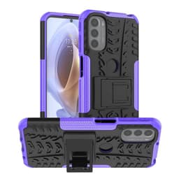 Stødbestandigt cover med stativ Motorola Moto G31 - Lilla